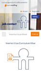 Mobile Screenshot of job-contact.ch